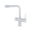 Valfex VF.70088-8 Смеситель для кухни с подключением фильтра, латунь Boreas White (10)