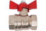 Valfex VF.217.NB1.034.П Кран шаровой ПОДЛОЖКА для ВОДЫ 3/4" ВР/ВР бабочка