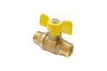 Valfex VF.279.NB3.012.Bir Кран шаровой БИРКА для ГАЗА 1/2" НР/НР бабочка