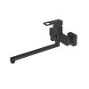 Valfex VF.22615-7 Смеситель для ванны, длинный излив, латунь Arcadia Black (10)