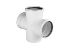 Valfex 27211550PR Крестовина PRIME 110/50/50х87° для вн. малошумной канализ. (35)