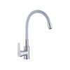 Valfex VF.70112-3 Смеситель для кухни, гибкий силиконовый излив, латунь Estreya Graphite (10)