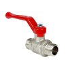Valfex VF.220.NR1.012.N/P59.Bir Кран шаровой N/P59 БИРКА для ВОДЫ 1/2" НР/НР рычаг