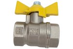 Valfex VF.277.NB3.012.Bir Кран шаровой БИРКА для ГАЗА 1/2" ВР/ВР бабочка