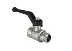Valfex VF.215.NR1.012.DP Кран шаровой латунный DeltaPro для ВОДЫ 1/2" ВР/НР рычаг