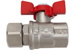 Valfex VF.241.NB1.034.PREMIUM Кран шаровой лат. PREMIUM для ВОДЫ с накид.г 3/4" ВР/ВР