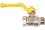 Valfex VF.272.NR3.012.П Кран шаровой ПОДЛОЖКА для ГАЗА 1/2" ВР/НР рычаг