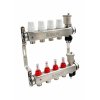Valfex VF.586.0605 Коллекторная группа НЕРЖ со встр. расх. в сборе, 1"х 5 вых. Евроконус 3/4"