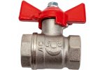 Valfex VF.217.NLB1.034.П Кран шаровой латунный ПОДЛОЖКА OPTIMA для ВОДЫ 3/4" ВР/ВР