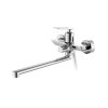 Valfex VF.22589 Смеситель для ванны, длинный излив, латунь Aquila Сhrome (8)