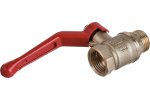 Valfex VF.215.L0R1.034 Кран шаровой латунный OPTIMA для ВОДЫ 3/4" ВР/НР ручка-рычаг