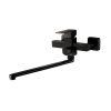 Valfex VF.22803-7 Смеситель для ванны, длинный излив, нерж. сталь Antares Black (10)