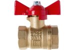 Valfex VF.217.L0B1.034.Bir Кран шаровой латунный БИРКА OPTIMA для ВОДЫ 3/4" ВР/ВР