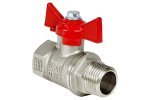 Valfex VF.218.NB1.114.П1 Кран шаровой ПОДЛОЖКА для ВОДЫ 1 1/4" ВР/НР бабочка
