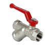 Valfex VF.292.NR1.012.PREMIUM Кран шаровой с фильтром PREMIUM для ВОДЫ 1/2" ВР/ВР