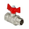 Valfex VF.218.NB1.012.N/P59 Кран шаровой N/P59 для ВОДЫ 1/2" ВР/НР ручка-бабочка