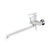 Valfex VF.22548-8 Смеситель для ванны, длинный излив, латунь белый/хром Orion White (10)
